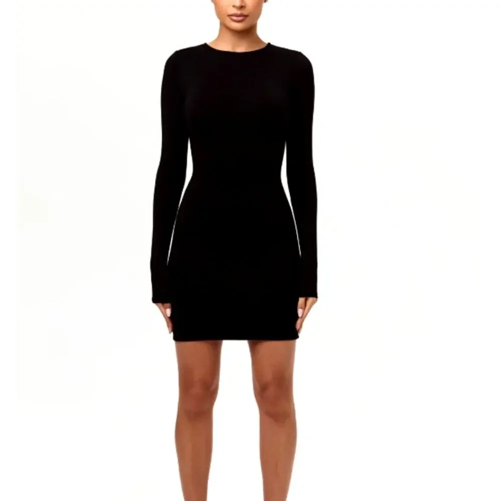 naked wardrobe | Dresses | Naked Wardrobe Womens Black Got You In A Bind Mini Dress Size Xl
